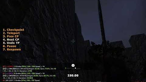 VNL 247.3 unit long jump in competitive settings (64tick) ft. autostrafe