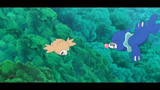 Rowlet Teaching Poplio To Fly