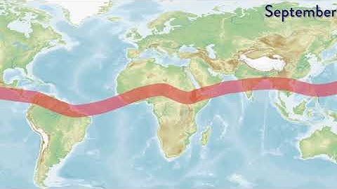 ITCZ Migration Animation