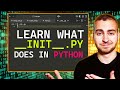 What does '  init  .py' do in Python?