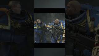 Celebrity Gadriel says to Captain Titus, "You say there will be a massacre ":  Space Marine 2 #warhammer Wealth