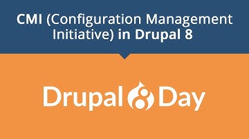 Drupal 8 Day: CMI (Configuration Management Initiative) in Drupal 8