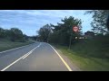Amazing Morning Clouds Over Denmark | Peaceful POV Drive 4K