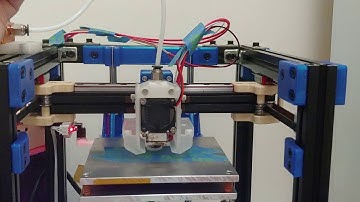 DIY 3D PRINTER MINI COREXY TEST PRINTING. Hand Fan...