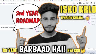 Complete Roadmap for 2nd Year of College Students | Wasted my 1st year, what should I do 🤔