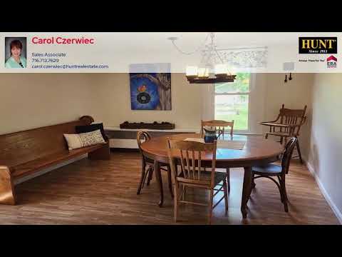 568 Schoellkopf Road, Cowlesville, NY home video tour