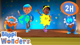 Earth Day Song | Blippi Wonders | Moonbug Kids  Play and Learn