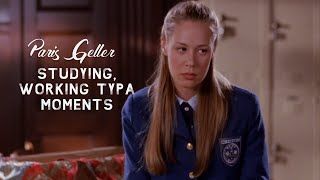 Paris Geller studying working typa moments