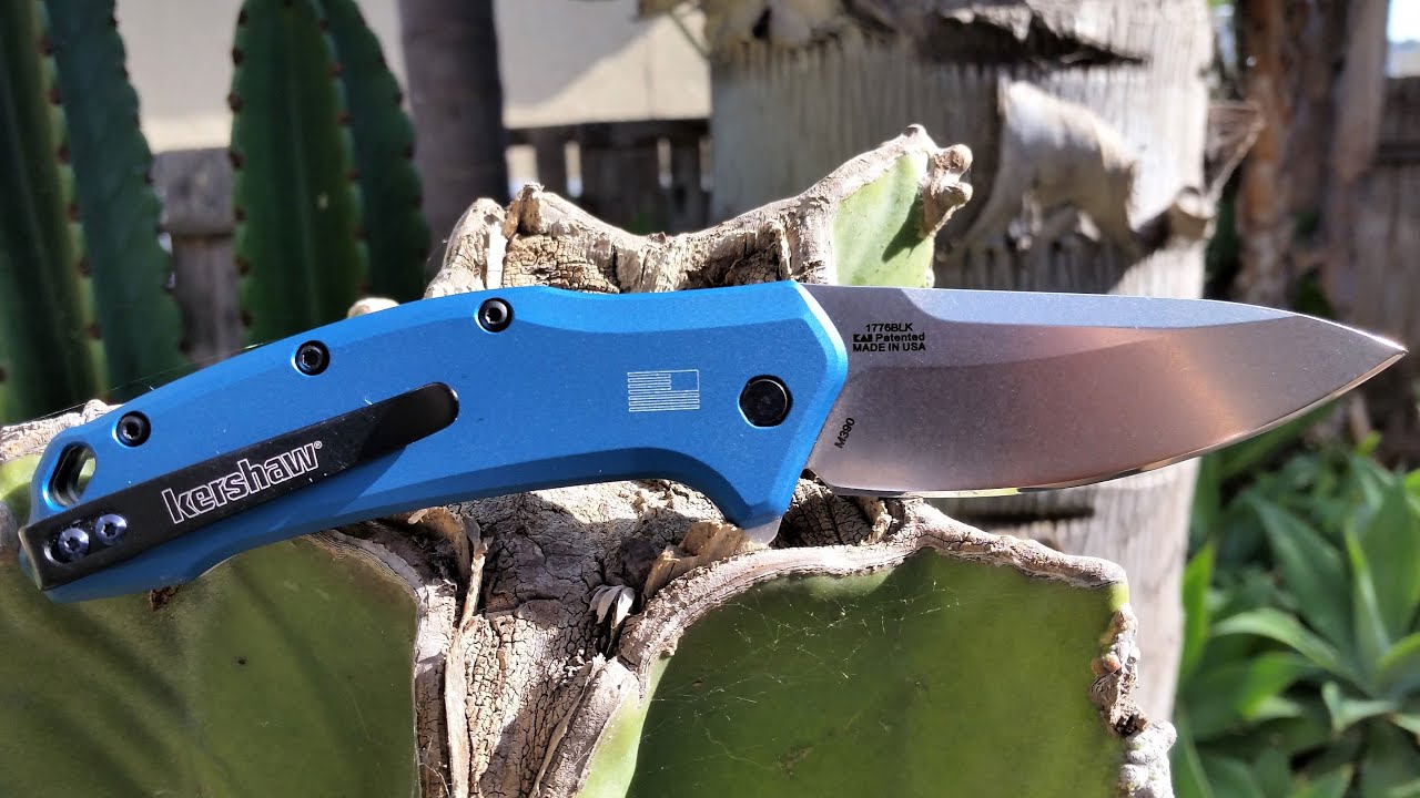 Kershaw Link M390 / Dividend M390 Aluminum Assisted Knife Video YouTube