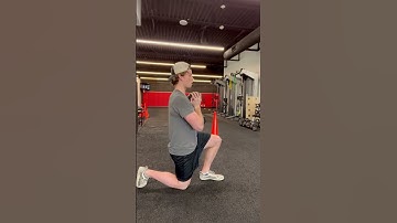 Goblet split squat iso