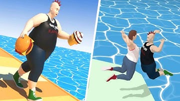 Fat Runner 3d 😱🏃 All Level Gameplay Android,ios New Game