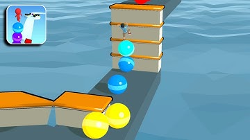 Stack Rider Max Level ⚽️🏀⚾️ - All Levels Gameplay (iOS & Android) Walkthrough Part 20