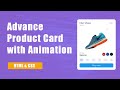 Responsive Product Card html css | Responsive ecommerce Website Product Card | Devscore