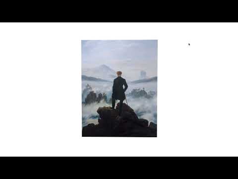 Wanderer above the