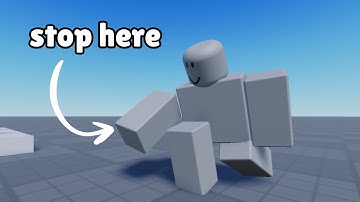 How To Stop Animation Before Ending | Roblox Tutorial