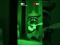 Raccoon in a sombrero prank-playing guitar at night #raccoon #sombrero #funny