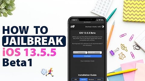*New* How to Jailbreak iOS 13.5.5 beta1.