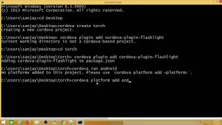 Using Cordova to build a very simple torchlight app screenshot 4