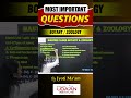 MASTER CADRE BOTONY AND ZOOLOGY QUESTIONS BY JYOTI MAAM