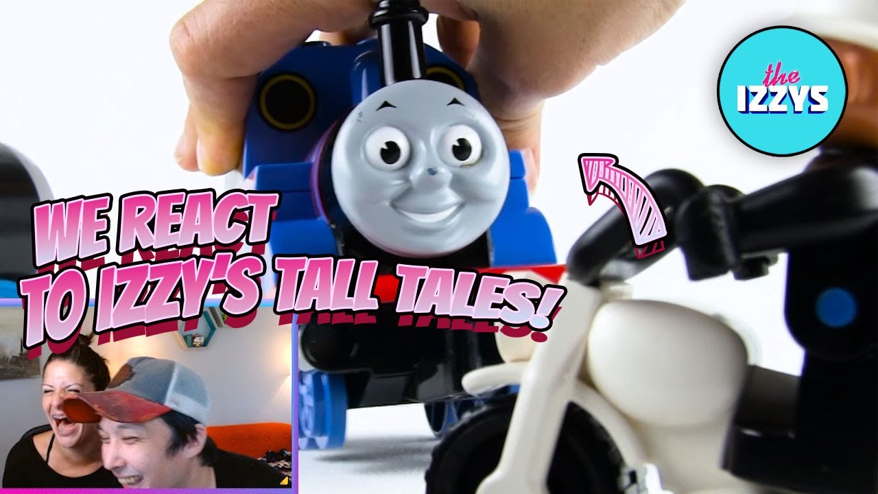 WE REACT TO OUR OLD THOMAS AND LEGO VIDEOS! HILARIOUS!