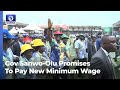 Gov Sanwo Olu Promises To Pay New Minimum Wage When Approved