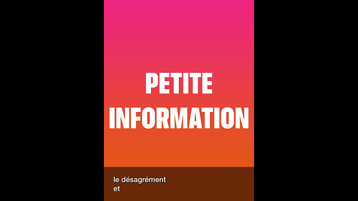 Petite Annonce 📢
