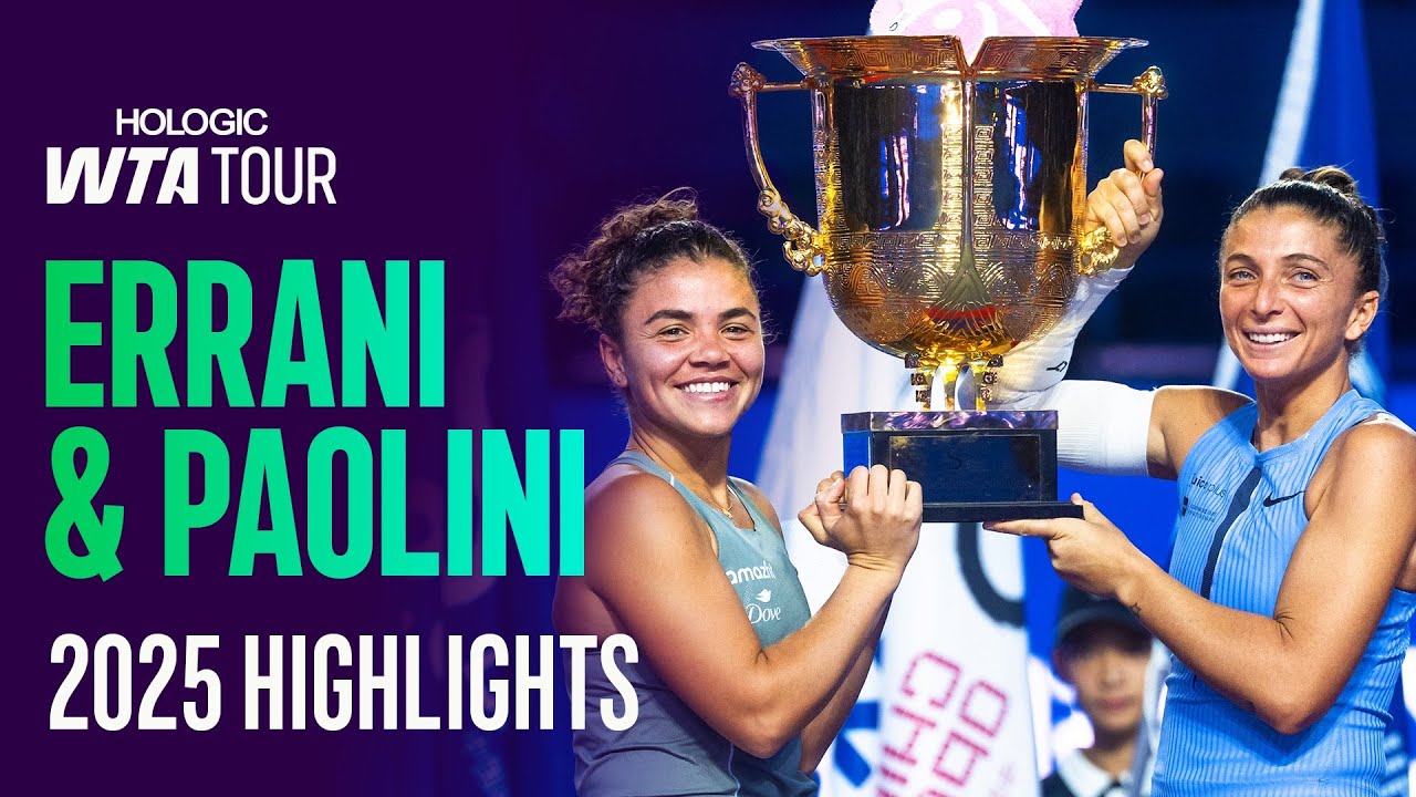 Sara Errani & Jasmine Paolini Doubles Greatness from 2025 🤩