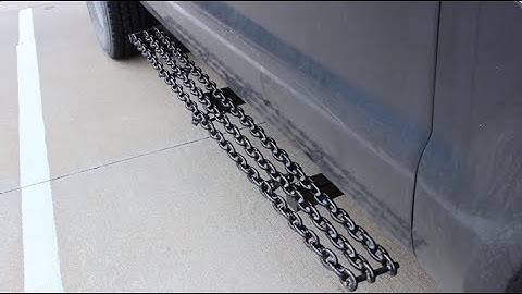 CHAIN RUNNING BOARDS!!!! DIY Welding Project Designed By An Old Mechanic