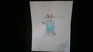 My Drawing Of Leo From Lets Go Luna