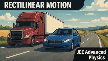 Rectilinear Motion | Motion with Uniform Acceleration | JEE Advanced Physics #jeeadvanced2025