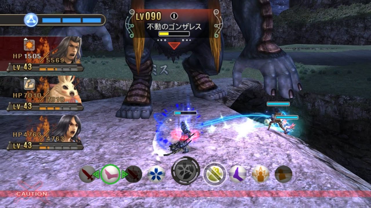ゼノブレイド Lv90 不動のゴンザレス戦 Lv差47 1080p Youtube