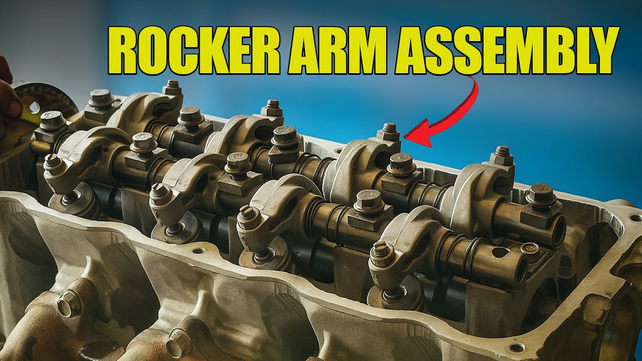 Car Rocking Arm Auto Repair Training: How to Assemble Rocker Arm Assembly - YouTube