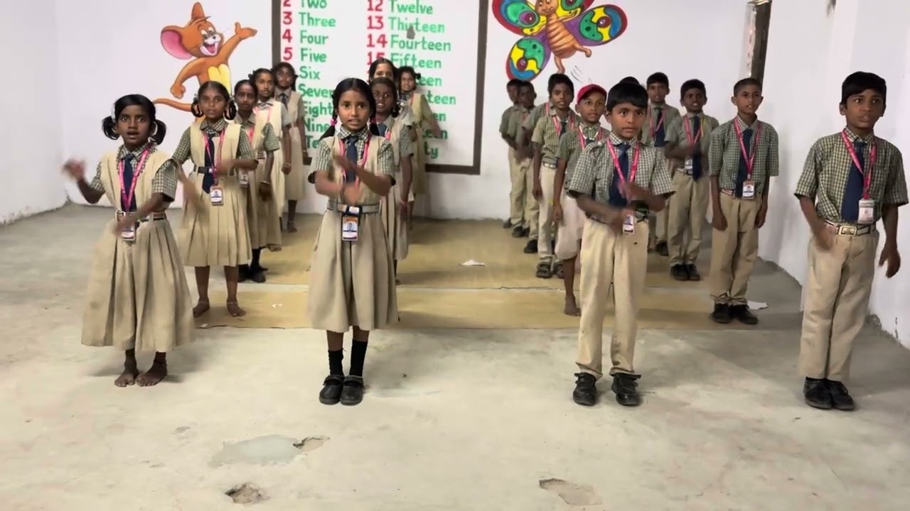 A special combination of Be formed by Peace Angels High school, MARIKAL 