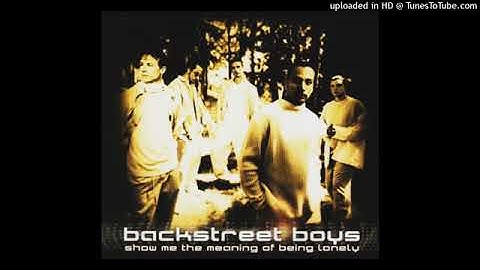 Show Me the Meaning of Being Lonely Instrumental version - Instrumental performance video thumbnail