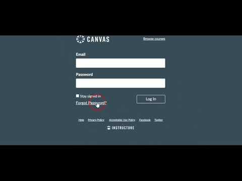 NCRethinkEd Canvas Access Tutorial Video