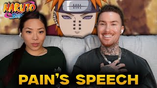 PAIN'S SPEECH! - Naruto Shippuden English Dub Reaction!