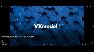 VXmodel Scan to CAD Software