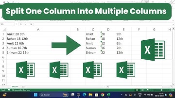 How To Split One Column Into Multiple Columns in Microsoft Excel