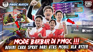 PMGC MATCH !!! MAIN BARBAR DI PMGC BEGINI CARA RYZEN SPRAY DI ATAS MOBIL !!! | Ryzen Gaming