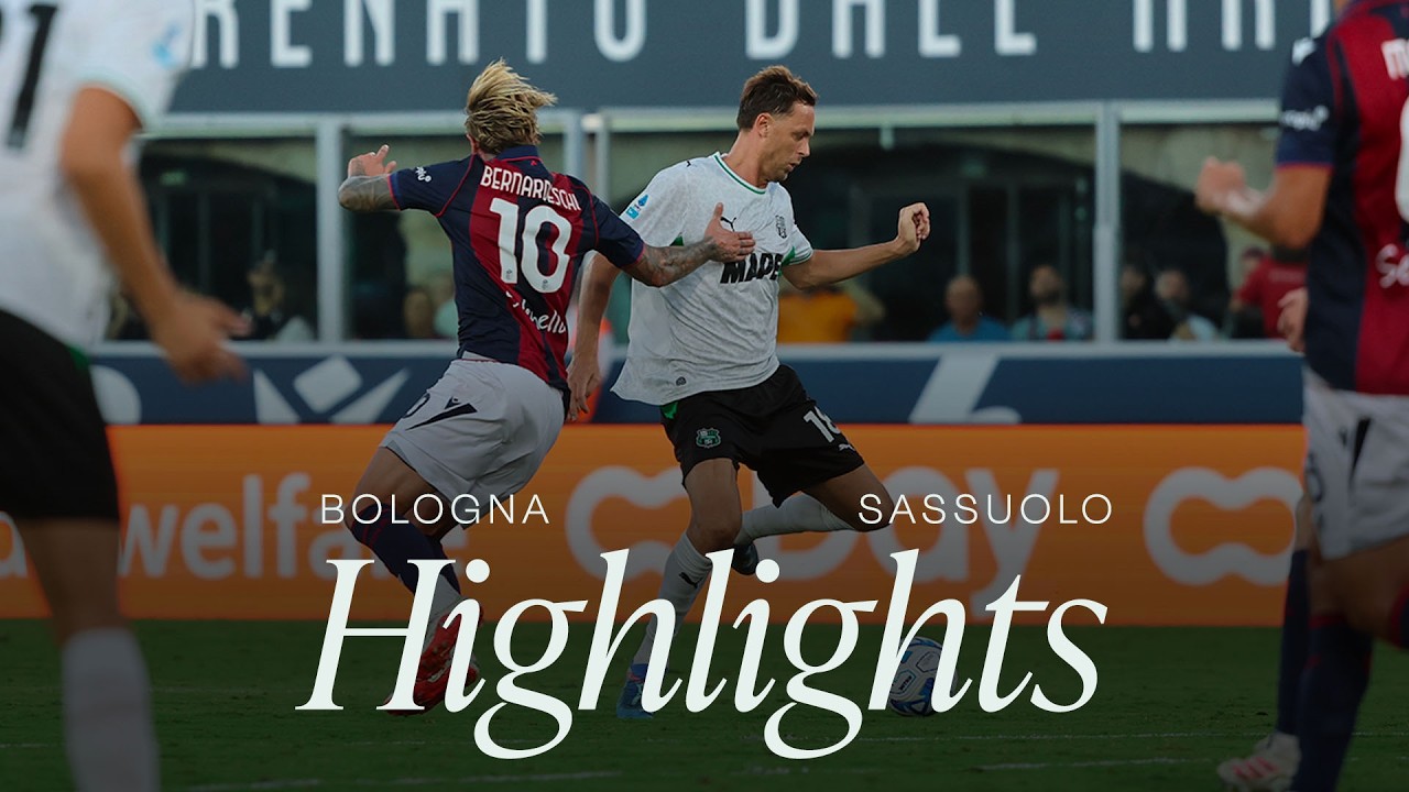 Serie A Enilive | Gli highlights di Bologna-Sassuolo 2-2