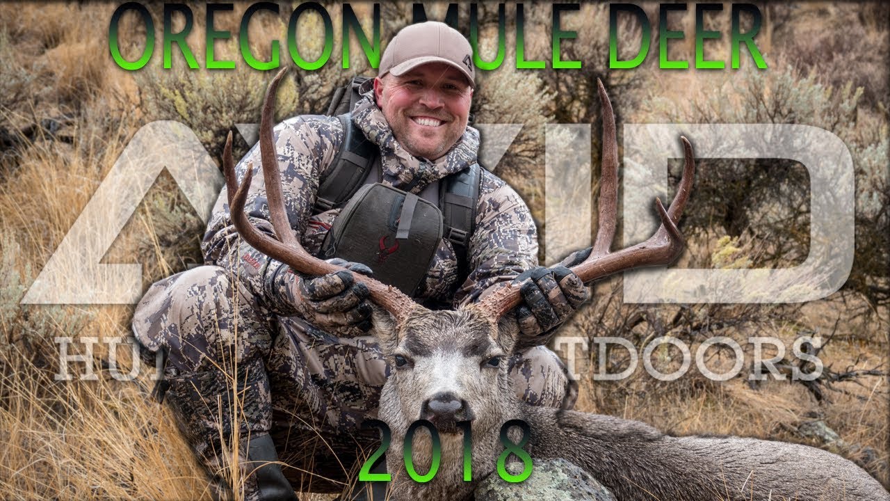 2018 Oregon General Season Mule Deer Rifle Hunt YouTube