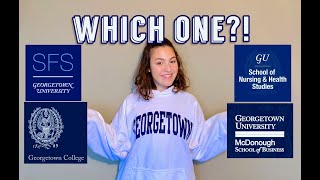 Which Georgetown School Is Right For You?