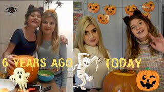 PUMPKIN CARVING Jack Skellington + Recreating a 6 YEAR OLD VIDEO 👻 🎃