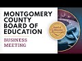 Board of Education - Board Business Meeting - 4/11/24