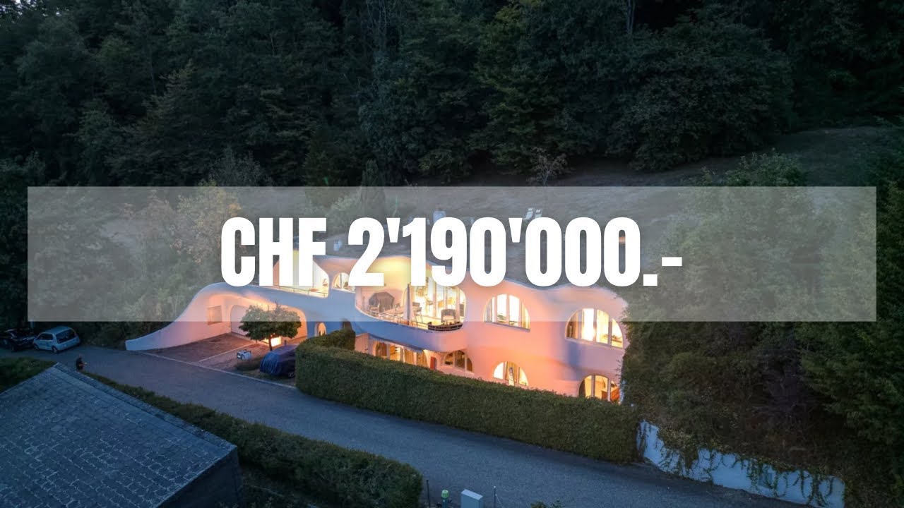 Tour durch das angesagteste, trendigste und ökologischste Haus der Schweiz | CHF 2'19 Mio bei Olten