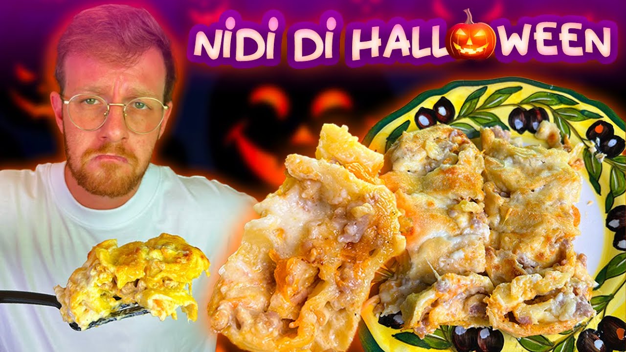 NIDI DI HALLOWEEN UNA PASTA AL FORNO DA PAURA YouTube