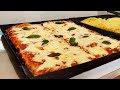 Making the Best Roman Pizza Margherita al Taglio / Pizza al Trancio