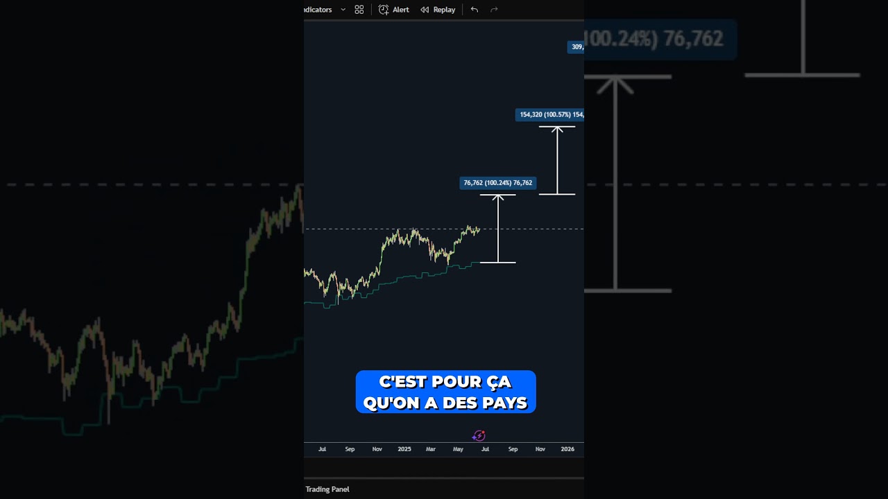 LE BITCOIN VAUDRA $1 MILLION EN 2040 ! 🔥 #bitcoin #btc #crypto #cryptomonnaie #investissement थंबनेल