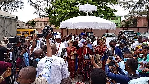 Aare Ona Kakanfo of Yoruba land Iba Gani Abiodun Ige Adams 51st Birthday Celebration