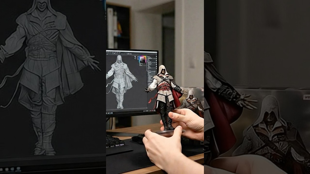 Nano Banana Figure - Ep.01: Ezio Auditore 
